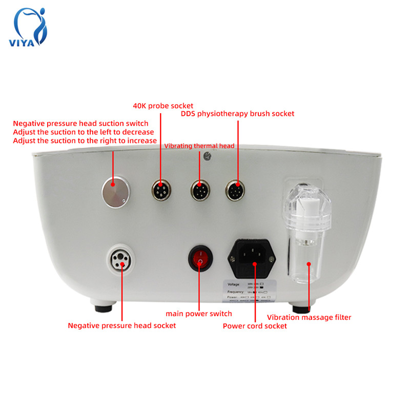 6 in 1 40 k negative pressure Vacuum Cavitation System cellulite reduction weight loss machine for Aesthetic medi ( (7)